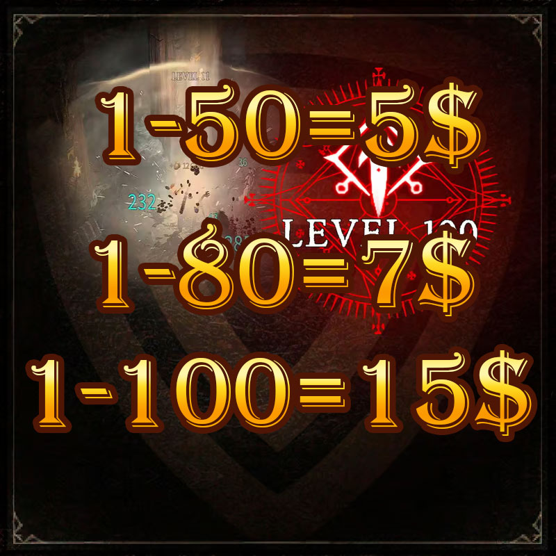 [S5] Diablo 4 Power Leveling