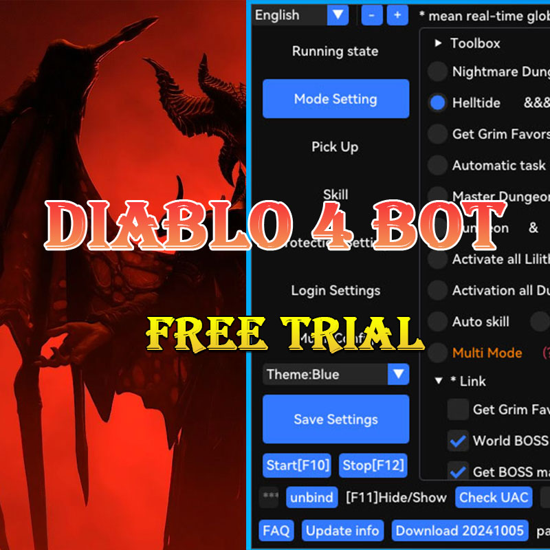 Diablo 4 bot  (0 USD trial)